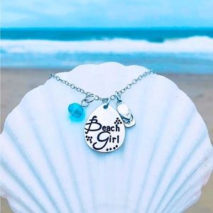 Beach Girl Charm Necklace